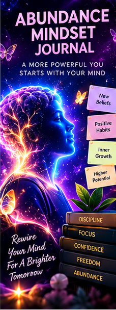Abundance Mindset Journal digital product cover