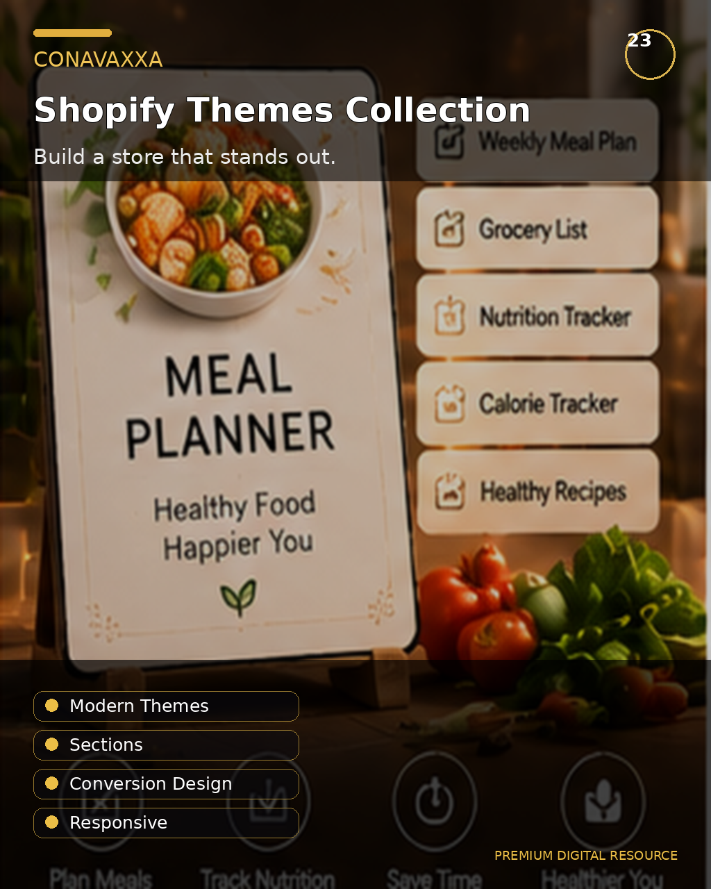 Shopify Themes Collection digital product cover
