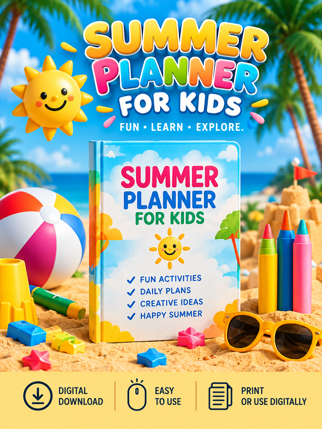 Summer Planner For Kids