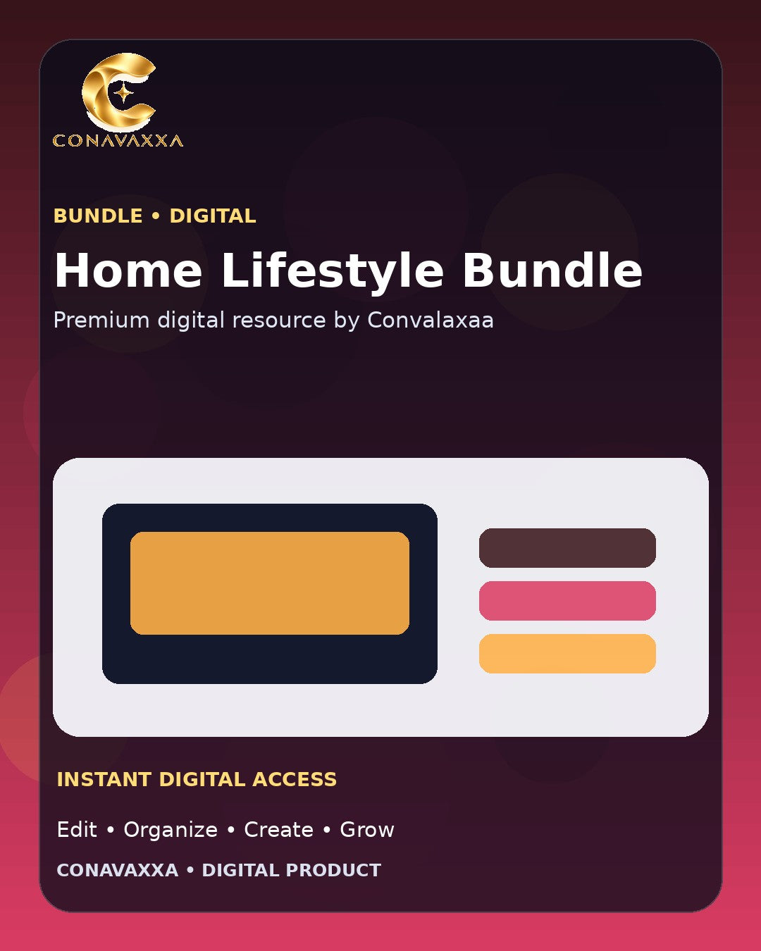 Home & Lifestyle Bundle digital product cover